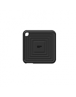 Silicon Power Portable SSD PC60 240 GB, USB 3.2, Black
