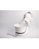 Adler Mixer AD 4202 Mixer with bowl, 300 W, Number of speeds 5, Turbo mode, White