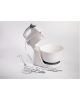 Adler Mixer AD 4202 Mixer with bowl, 300 W, Number of speeds 5, Turbo mode, White