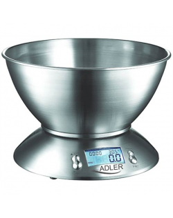 Adler AD 3134 Maximum weight (capacity) 5 kg, Stainless steel