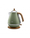 Delonghi KBOV 2001.GR Kettle Electric, 2000 W, 1.7 L, Green, 360° rotational base