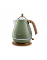Delonghi KBOV 2001.GR Kettle Electric, 2000 W, 1.7 L, Green, 360° rotational base