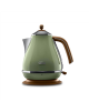 Delonghi KBOV 2001.GR Kettle Electric, 2000 W, 1.7 L, Green, 360° rotational base