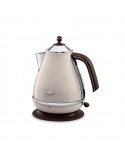 Delonghi KBOV 2001.BG Standard kettle, Stainless steel, Beige, 2000 W, 360° rotational base, 1.7 L