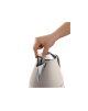 Delonghi KBOV 2001.BG Standard kettle, Stainless steel, Beige, 2000 W, 360° rotational base, 1.7 L