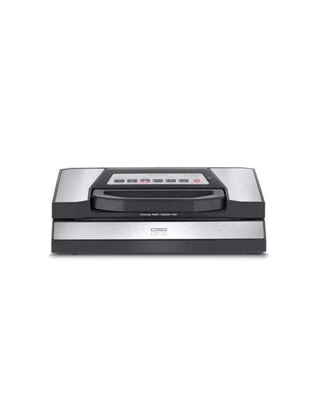 Caso Bar Vacuum sealer VR 690 advanced Power 130 W, Temperature control, Black/Stainless steel