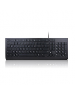 Lenovo Essential Wired Keyboard Wired via USB-A, Keyboard layout Lithuanian, Black