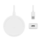 Belkin Wireless Charging Pad 15W + QC 3.0 24W Wall Charger BOOST CHARGE White