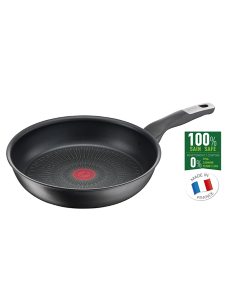 TEFAL Pan G2550572 Unlimited Frying, Diameter 26 cm, Suitable for induction hob, Black - Noir