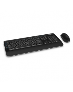 Microsoft PP3-00023 WrlssDsktp3050 with AES USB Eng IN CD Multimedia, Wireless, Keyboard layout EN, US International