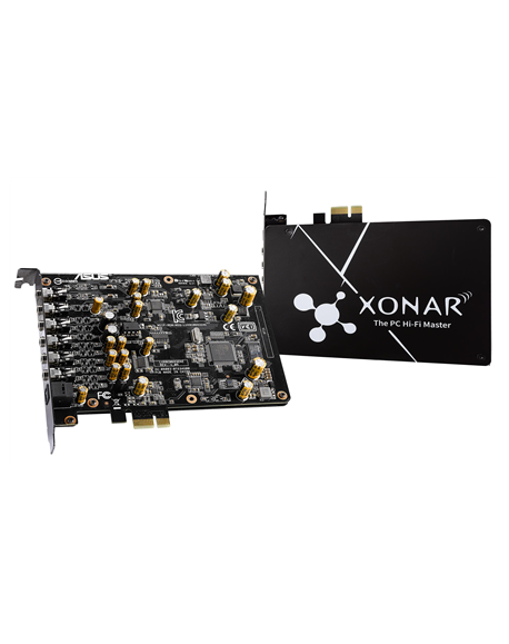 Asus Xonar AE PCI Express, 7.1 channels