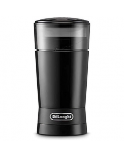 Delonghi Coffee Grinder KG200 170 W, Coffee beans capacity 90 g, Number of cups 12 pc(s), Black