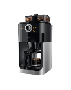 Philips Coffee maker HD7769/00 Drip, 1000 W, Black/Metal