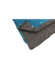 Outwell Celebration Lux Double, Sleeping Bag, 225 x 140 cm, 2 way open - auto lock, L-shape, Blue