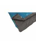 Outwell Celebration Lux Double, Sleeping Bag, 225 x 140 cm, 2 way open - auto lock, L-shape, Blue