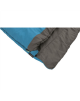 Outwell Celebration Lux Double, Sleeping Bag, 225 x 140 cm, 2 way open - auto lock, L-shape, Blue