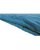 Outwell Celebration Lux Double, Sleeping Bag, 225 x 140 cm, 2 way open - auto lock, L-shape, Blue