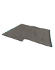 Outwell Celebration Lux Double, Sleeping Bag, 225 x 140 cm, 2 way open - auto lock, L-shape, Blue