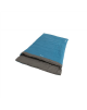 Outwell Celebration Lux Double, Sleeping Bag, 225 x 140 cm, 2 way open - auto lock, L-shape, Blue