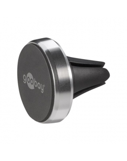 Goobay Magnetic mount Metal Slim Design for smartphones (35mm) 38685 Black/Silver