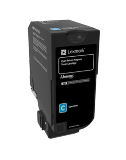 Lexmark Lexmark High Capacity Cyan Return Programme 84C2HC0 Toner Cartridge Lexmark