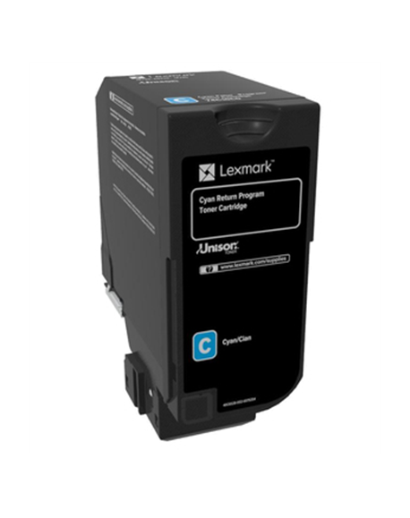 Lexmark Lexmark High Capacity Cyan Return Programme 84C2HC0 Toner Cartridge Lexmark