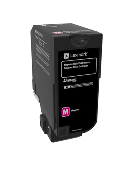 Lexmark 16K Magenta Return Program Toner Cartridge (CX725) Lexmark