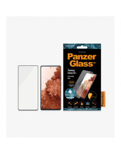 PanzerGlass Samsung, Galaxy S21+ Series, Antibacterial glass, Black, Antifingerprint screen protector, Case Friendly