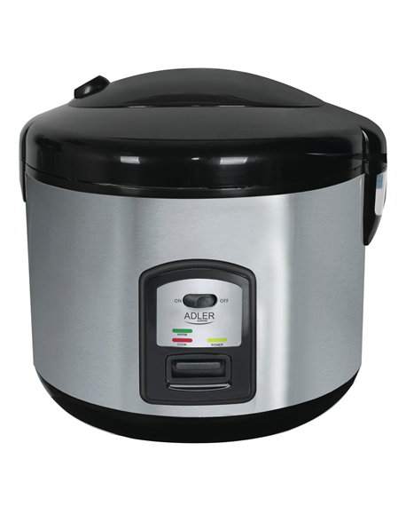 Adler AD 6406 Rice cooker Adler AD 6406 1,5 L, Black, Stainless steel, Lid included
