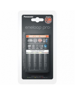 Panasonic eneloop Basic Battery Charger 1-4 AA/AAA, 4 x R6/AA 2500 mAh black incl.