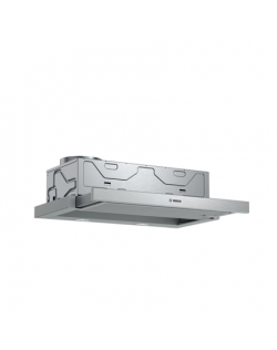 Bosch Hood Serie 4 DFM064A53 Telescopic, Energy efficiency class A, Width 60 cm, 270 m³/h, Push Buttons, LED, Silver