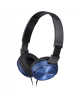 Sony Foldable Headphones MDR-ZX310 Headband/On-Ear, Blue