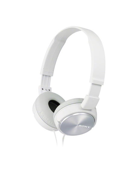 Sony Foldable Headphones MDR-ZX310 Headband/On-Ear, White