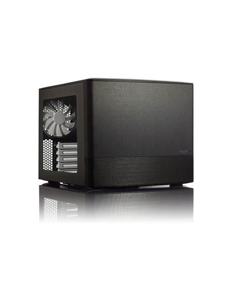 Fractal Design NODE 804 Side window, 2 - USB 3.0Audio in/outPower button with LED (white)HDD activity LED (white), Black, Micro 