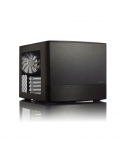 Fractal Design NODE 804 Side window, 2 - USB 3.0Audio in/outPower button with LED (white)HDD activity LED (white), Black, Micro ATX, Power supply included No