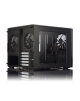 Fractal Design NODE 804 Side window, 2 - USB 3.0Audio in/outPower button with LED (white)HDD activity LED (white), Black, Micro 