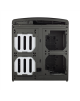 Fractal Design NODE 804 Side window, 2 - USB 3.0Audio in/outPower button with LED (white)HDD activity LED (white), Black, Micro 
