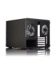 Fractal Design NODE 804 Side window, 2 - USB 3.0Audio in/outPower button with LED (white)HDD activity LED (white), Black, Micro 