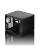 Fractal Design NODE 804 Side window, 2 - USB 3.0Audio in/outPower button with LED (white)HDD activity LED (white), Black, Micro 