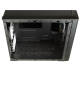 Fractal Design NODE 804 Side window, 2 - USB 3.0Audio in/outPower button with LED (white)HDD activity LED (white), Black, Micro 
