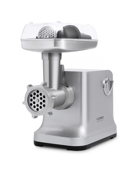 Caso Meat Grinder FW2000 Silver, Number of speeds 2, Accessory for butter cookies Drip tray