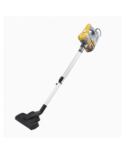 Adler Vacuum Cleaner AD 7036 Corded operating, Handstick and Handheld, 800 W, Operating radius 7 m, Yellow/Grey, Warranty 24 month(s)