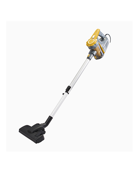 Adler Vacuum Cleaner AD 7036 Corded operating, Handstick and Handheld, 800 W, Operating radius 7 m, Yellow/Grey, Warranty 24 mon