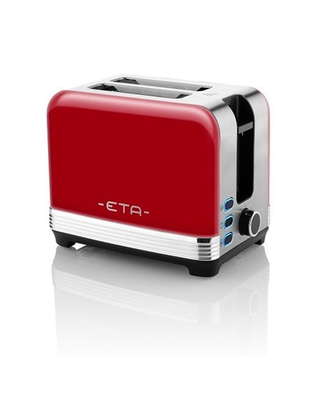 ETA STORIO Toaster ETA916690030 Power 930 W, Housing material Stainless steel, Red