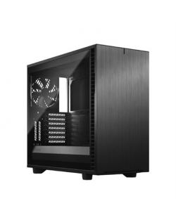 Fractal Design Define 7 Black TG Light Tint Side window, Black, E-ATX, Power supply included No