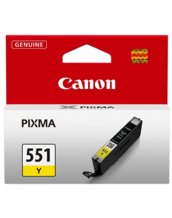 Canon CLI-551 Y Ink Cartridge, Yellow