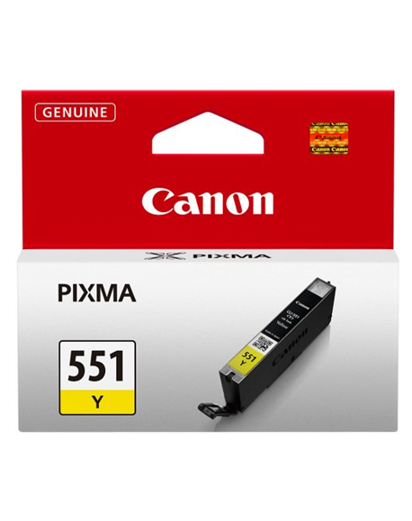Canon CLI-551 Y Ink Cartridge, Yellow