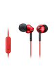 Sony In-ear Headphones EX series, Red Sony MDR-EX110AP In-ear, Red