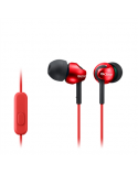 Sony In-ear Headphones EX series, Red Sony MDR-EX110AP In-ear, Red