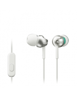 Sony In-ear Headphones EX series, White Sony MDR-EX110AP In-ear, White